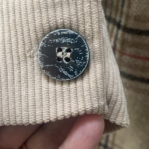 Long two tone material Shacket - Picture 4 of 5